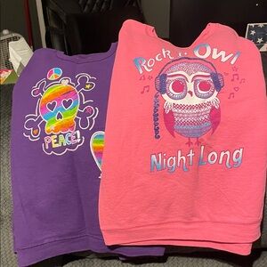 2 pair Hanes Pink Soft Sweatshirt